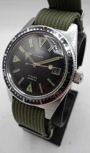 Montre elvia plongé vintage - montre,