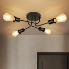 Plafonnier Vintage Noir -