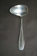 Cuillère à bouillie ancienne en métal argenté 