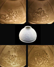 ABAT-JOUR LITHOPHANIQUE vers 1880 / Magic lantern optical toy