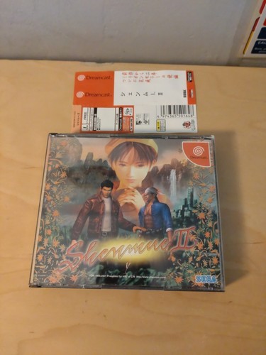Shenmue dreamcast import jap - shenmue,