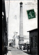 AUXERRE (89) USINE de MACHINES-OUTILS "GUILLIET" animée en 1908