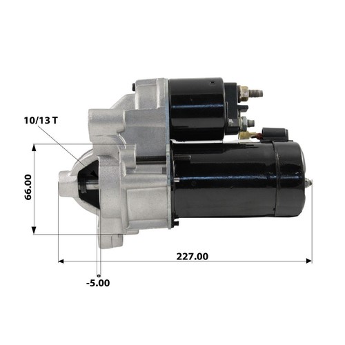 Démarreur 12v 4kw - 1.4kw, peugeot