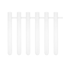 6 Pcs Eprouvette Verre Tube À