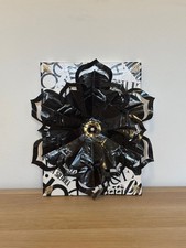 Tableau collage - Fleur