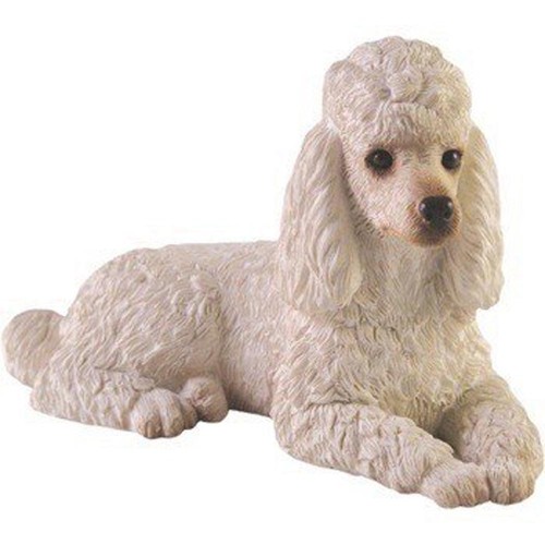 Figurine caniche peinte à - figurine,