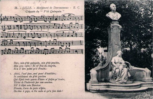 Cpa lille monument de - lille,