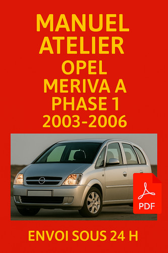 Manuel atelier opel meriva - manuel,