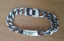 Gourmette Harley-Davidson acier inoxydable