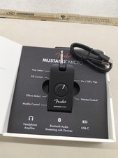 Fender MUSTANG Micro Casque Audio Ampère pour Guitare W/Effets & Bluetooth De