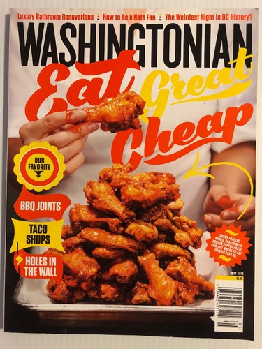 Washingtonian magazine may - magazine, (may