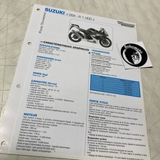 Suzuki GSX-R1000 type E19 K5 2005 GSX-R 1000 Fiche technique moto ETAI gsxr