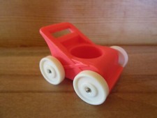 Fisher Price Little People Play Family Pink Baby Stroller Nursery Set Plastic