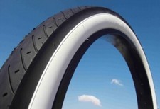 Pneu 24 pouces Street Hog 75-507 24x3.0 Flanc Blanc Vélo Chopper Beachcruiser