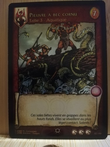 Carte lanfeust troy 72 150 - , 72/150