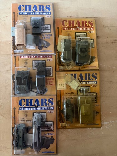 Lot chars vehicules - lot, et