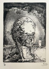 Yves MILET - Le graveur. 1970