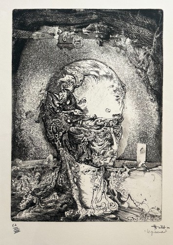Yves milet graveur 1970 - milet, graveur.