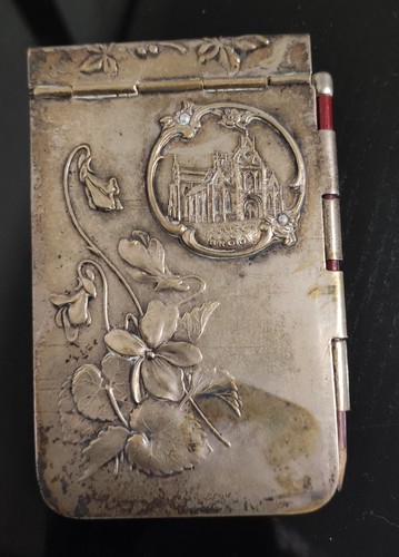 Ancien carnet bal art déco - art,