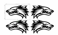 4 STICKERS  FORD MUSTANG