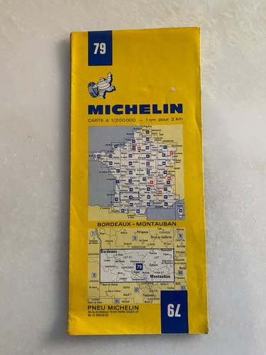 Ancienne carte michelin - ancienne, n°79