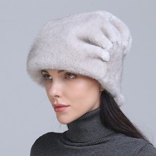 Fashion Femmes Vison Chapeau