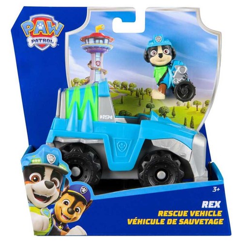 Véhicule avec figurine rex - véhicule,