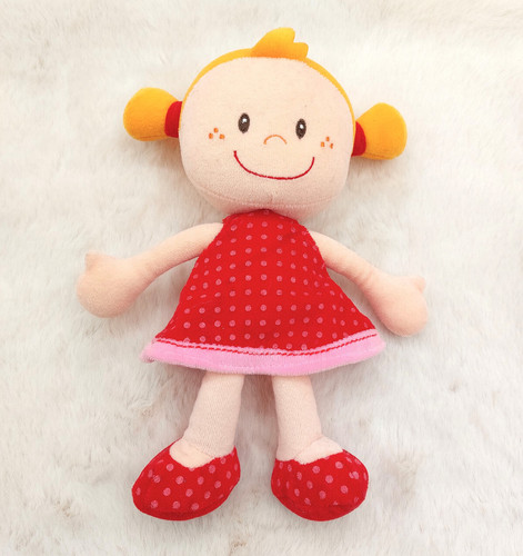 Peluche poupée fille - , beige