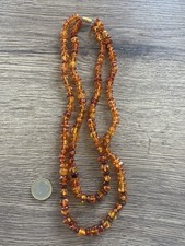ancien collier en ambre 41 gr