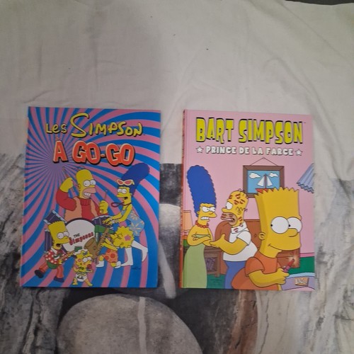 énorme lot les simpson - bd,
