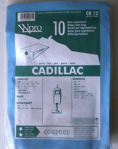 Sacs aspirateur cadillac - aspirateur,