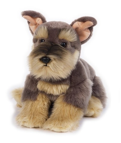 Peluche chien schnauzer 642300 - peluche,