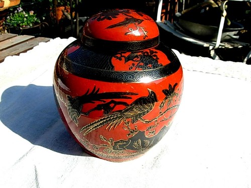 Pot thé ancien - pot, porcelaine