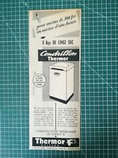 280 Publicité ancienne 1950 machine à laver Thermor Cendrillon