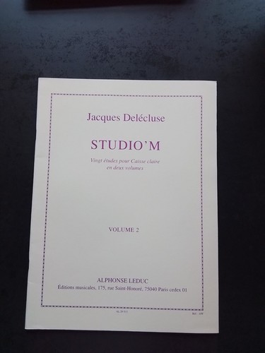 Partition jacques delecluse - partition,
