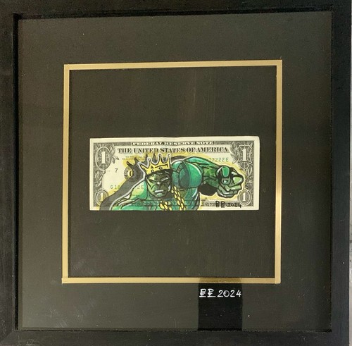 Street art urban - street, art-dollar