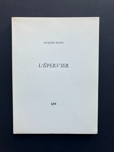 Jacques dupin épervier - jacques, "