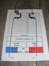 Les 2 charnières pour TOSHIBA
