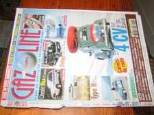 Gazoline n°147 4CV Citroen Visa Amphicar 770 Delage D6.