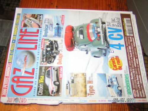 Gazoline 147 4cv citroen - 4cv,