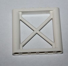 Lego White Support 1x6x5 Girder Rectangular ref 64448/set 7937 2505 60036 76035