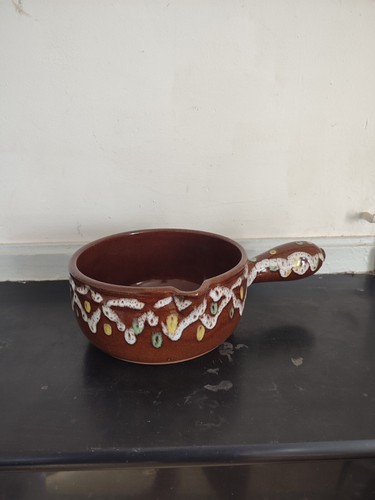 Poelon faience digoin - poelon, en