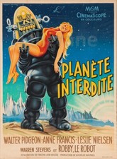 PLANETE INTERDITE FILM Rspk-POSTER HQ 45x60cm d'une AFFICHE CINéMA