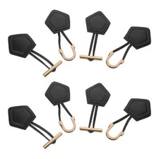  4 Pcs Trench-coat Cuir