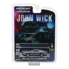Ford Mustang fastback 1/64 1969 Boss 429 film John Wick - Greenlight 44780-E