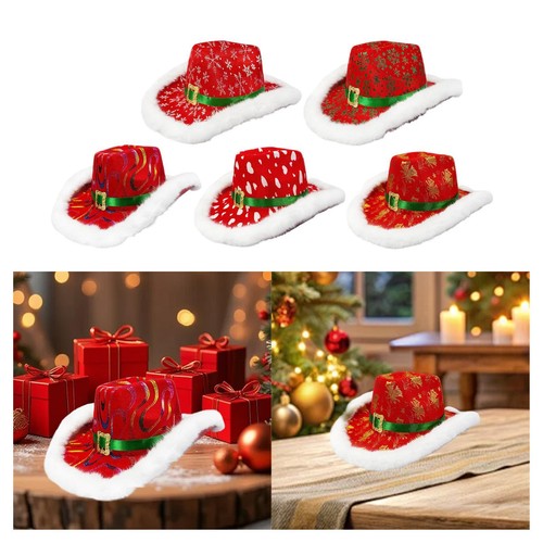 Chapeau cowboy noël - chapeau, de