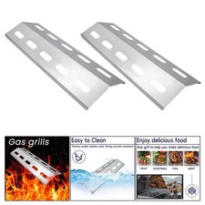 Lot de 2 plaques chauffantes pour barbecue, four, randonnée, pique-nique,