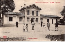 S21252 cpa 52 Bricon - La Gare