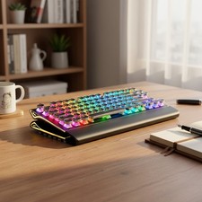 Stylish 108-Key Retro