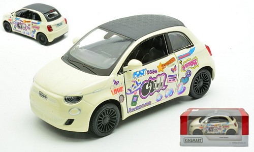 Miniature voiture fiat 500 - miniature,